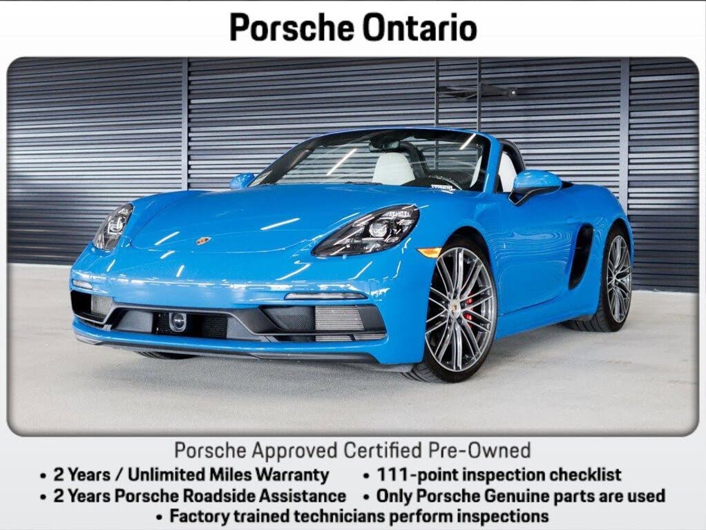 2025 Porsche 718 Boxster GTS 4.0 RWD