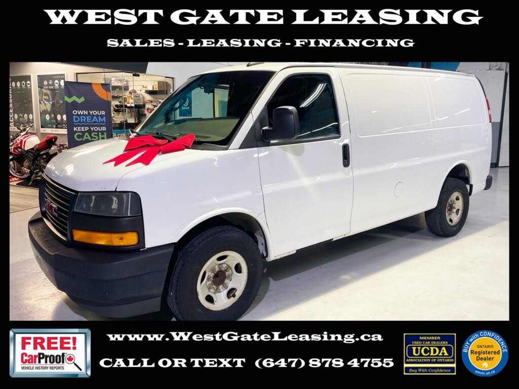 2018 GMC Savana Cargo 2500 RWD