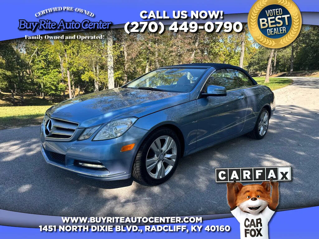 2012 Mercedes-Benz E-Class E 350 Cabriolet