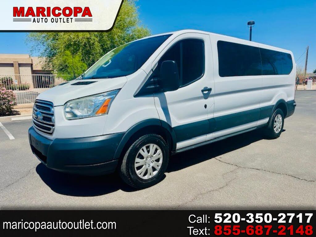 2017 Ford Transit Passenger 350 XLT Low Roof LWB RWD with Sliding Passenger-Side Door