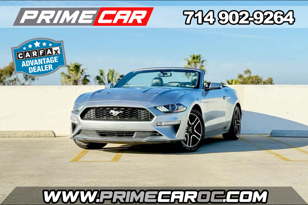 2020 Ford Mustang EcoBoost Premium Convertible RWD