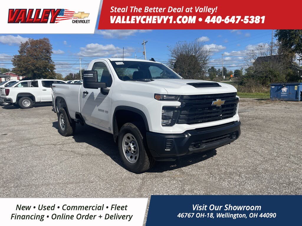 2026 Chevrolet Silverado 3500HD Work Truck Regular Cab LB 4WD