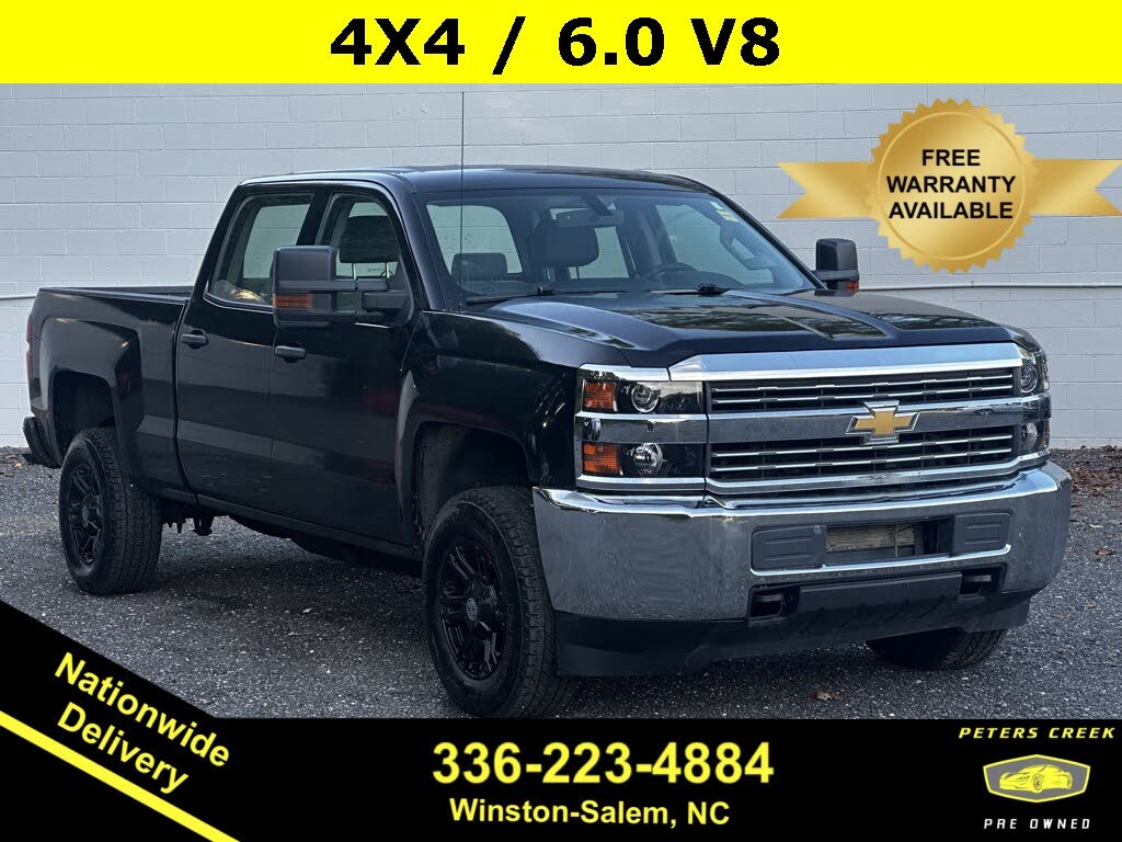 2018 Chevrolet Silverado 3500HD Work Truck Crew Cab 4WD