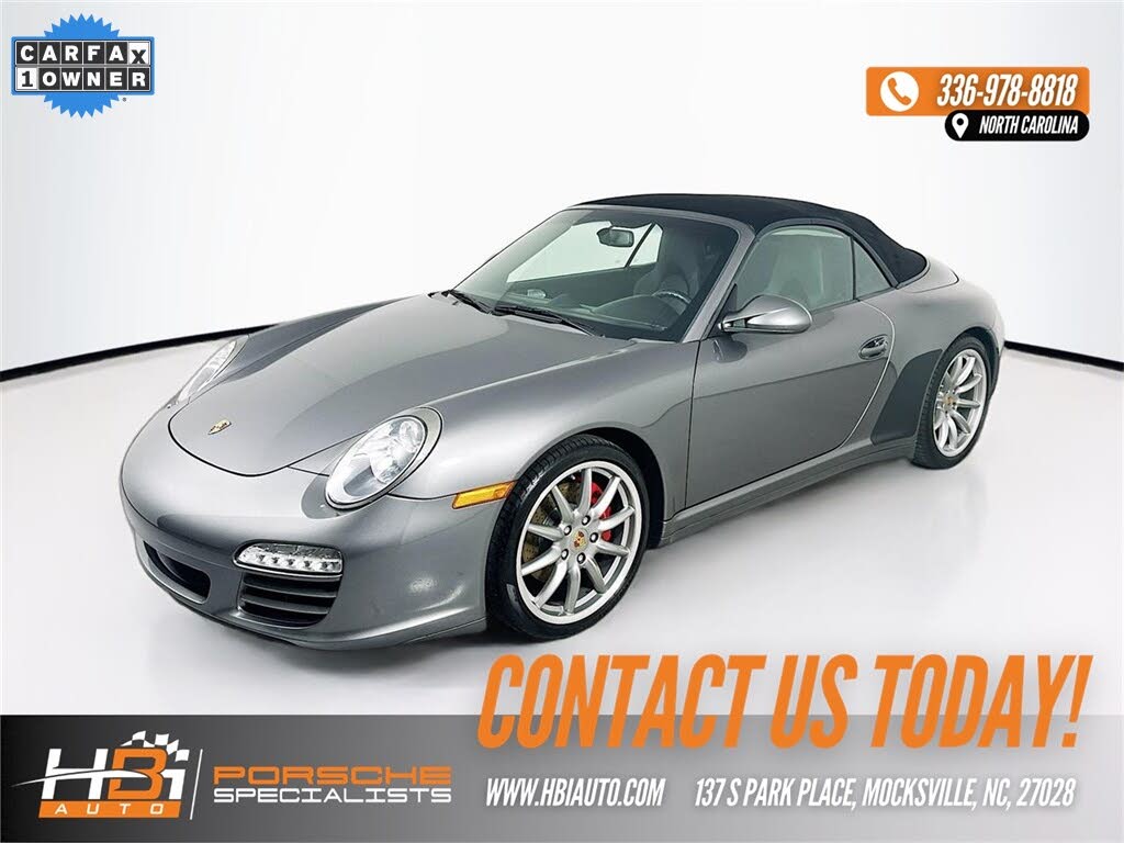 2011 Porsche 911 Carrera 4S Cabriolet AWD