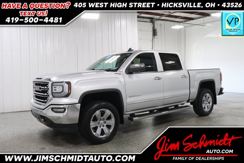 2016 GMC Sierra 1500 SLT Crew Cab 4WD
