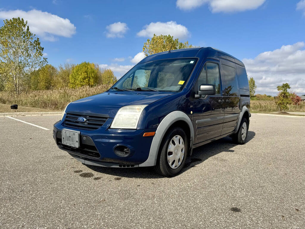 2012 Ford Transit Connect Cargo XLT FWD with Side and Rear Glass