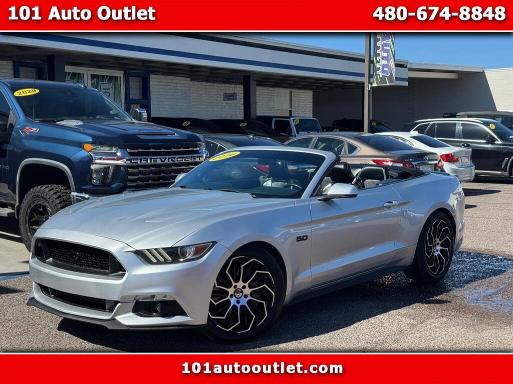 2016 Ford Mustang GT Premium Convertible RWD
