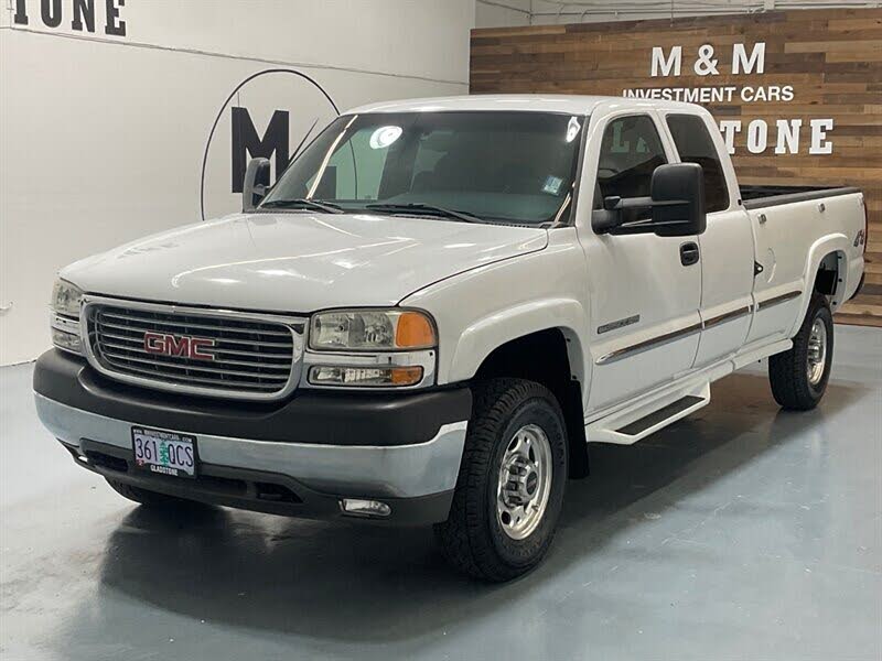 2002 GMC Sierra 2500HD 4 Dr SLE 4WD Extended Cab SB HD