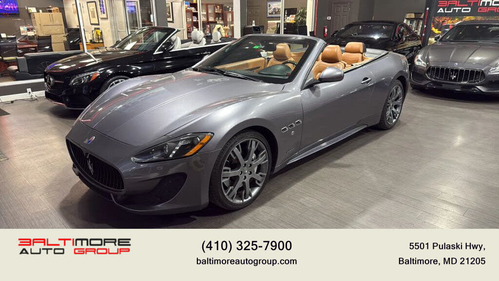 2013 Maserati GranTurismo Sport Convertible RWD