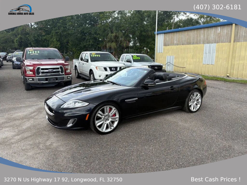 2012 Jaguar XK-Series XKR Convertible RWD
