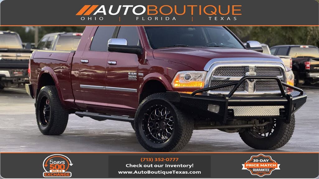 2014 RAM 3500 Laramie Longhorn Mega Cab 4WD