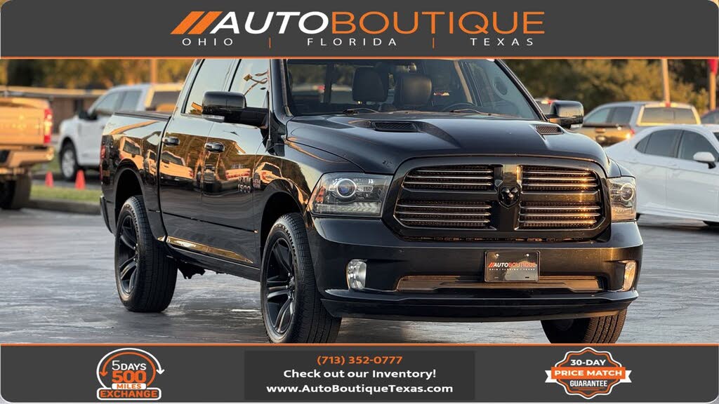 2016 RAM 1500 Sport Crew Cab 4WD