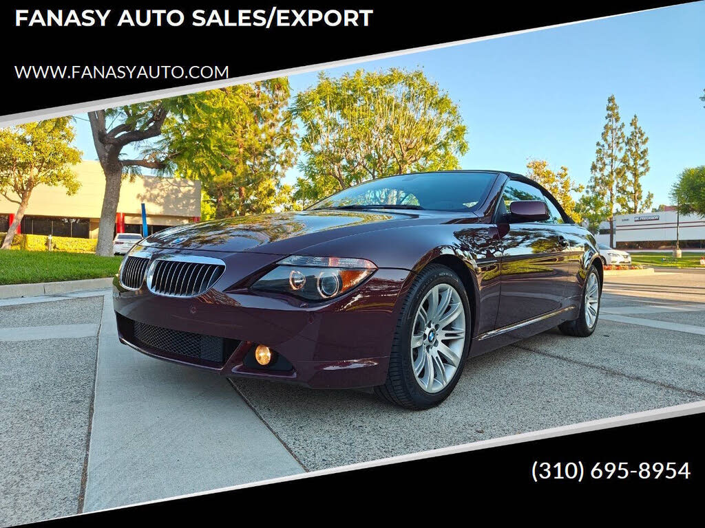 2007 BMW 6 Series 650i Convertible RWD