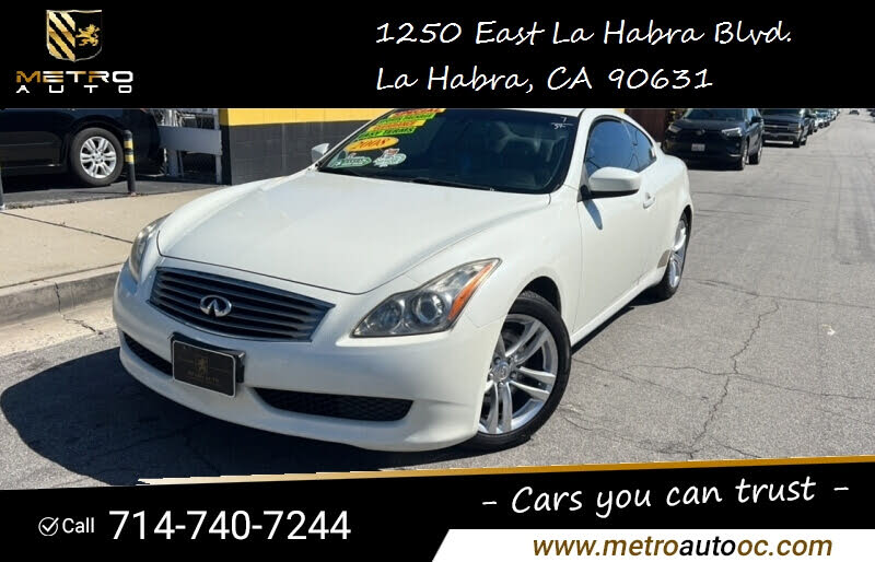 2008 INFINITI G37 Journey Coupe RWD