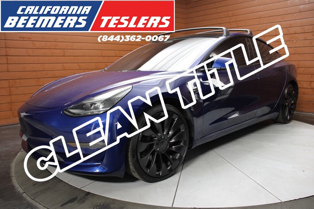 2022 Tesla Model 3 Performance AWD