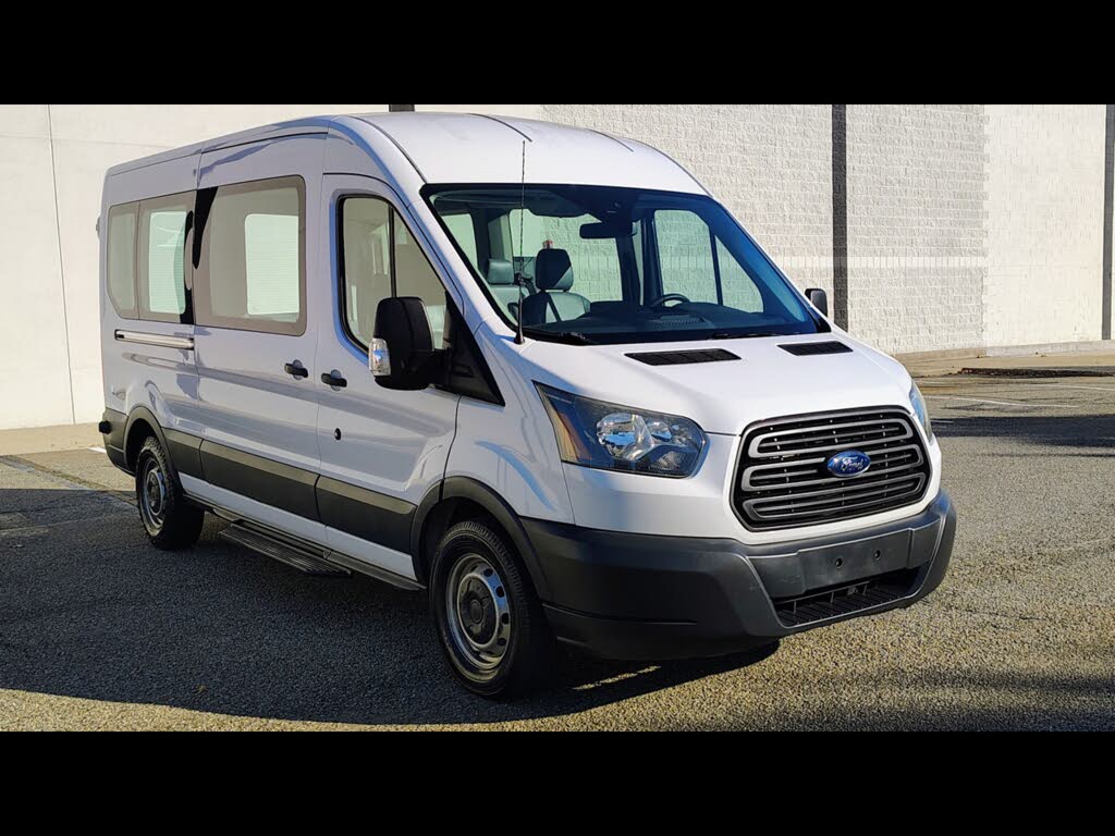 2015 Ford Transit Passenger 350 XL Medium Roof LWB RWD with Sliding Passenger-Side Door