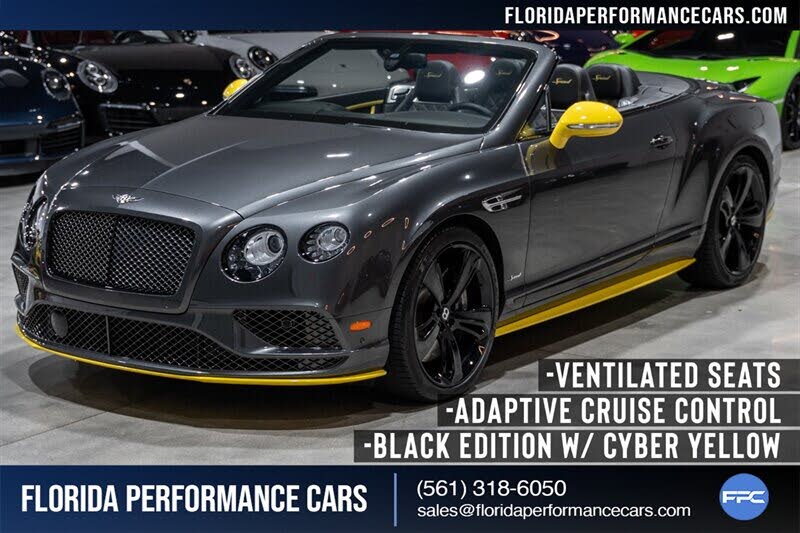 2017 Bentley Continental GTC Speed AWD