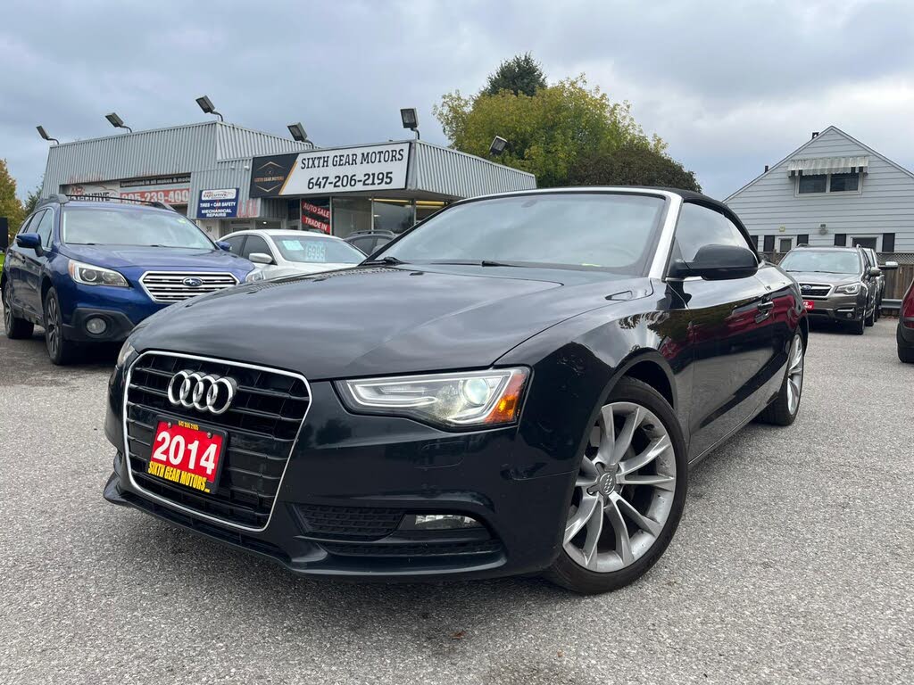 2014 Audi A5 2.0T quattro Technik Cabriolet AWD
