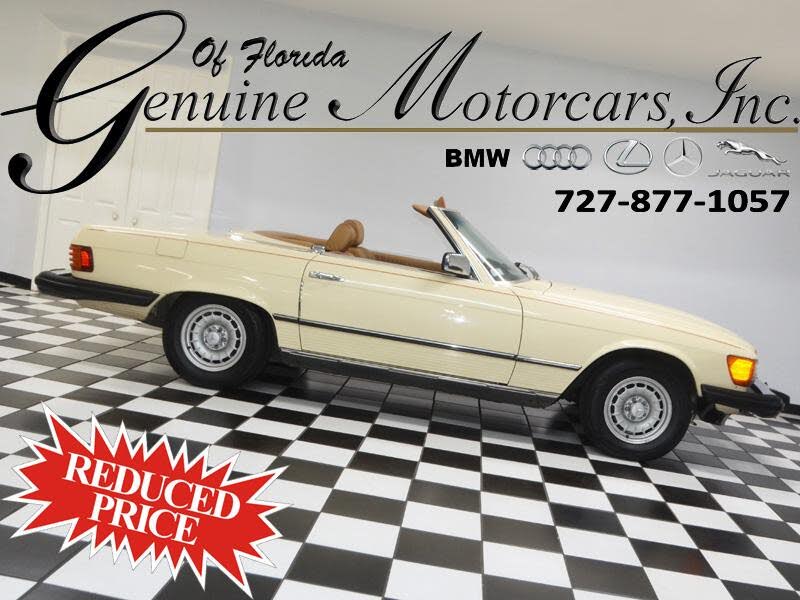 1983 Mercedes-Benz 380-Class 380SL Convertible