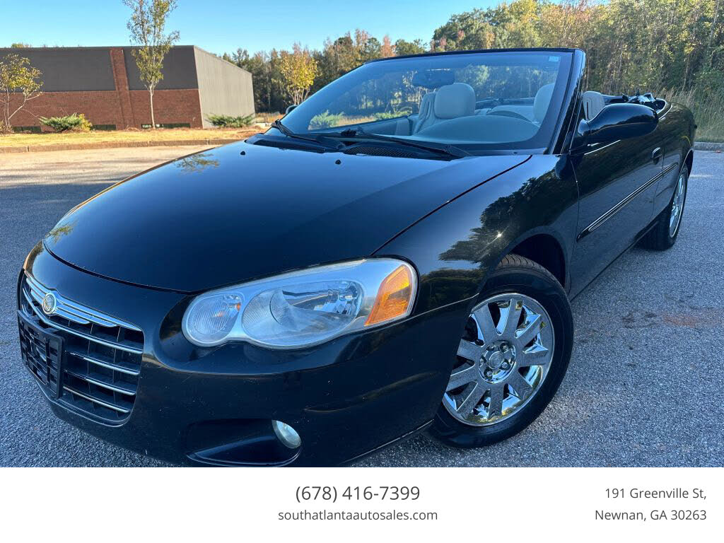 2004 Chrysler Sebring Limited Convertible FWD