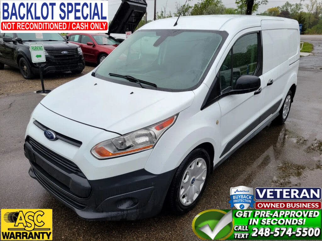 2018 Ford Transit Connect Cargo XL LWB FWD with Rear Cargo Doors