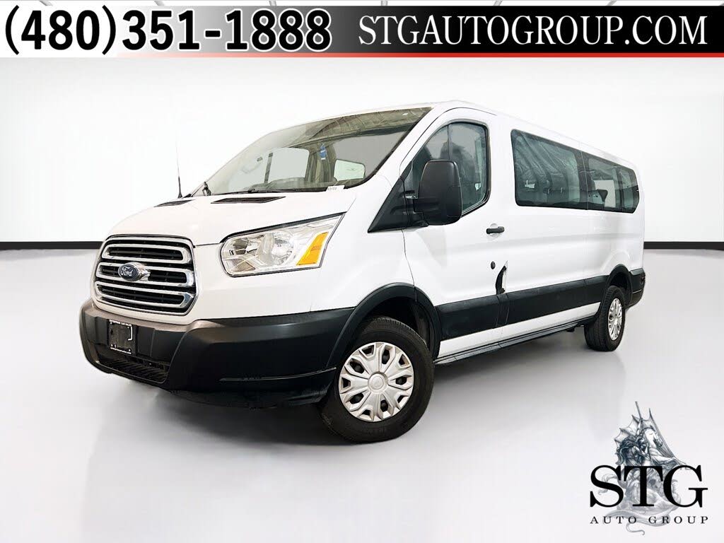 2019 Ford Transit Passenger 350 XLT Low Roof LWB RWD with 60/40 Passenger-Side Doors