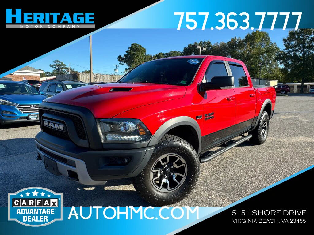 2016 RAM 1500 Rebel Crew Cab 4WD