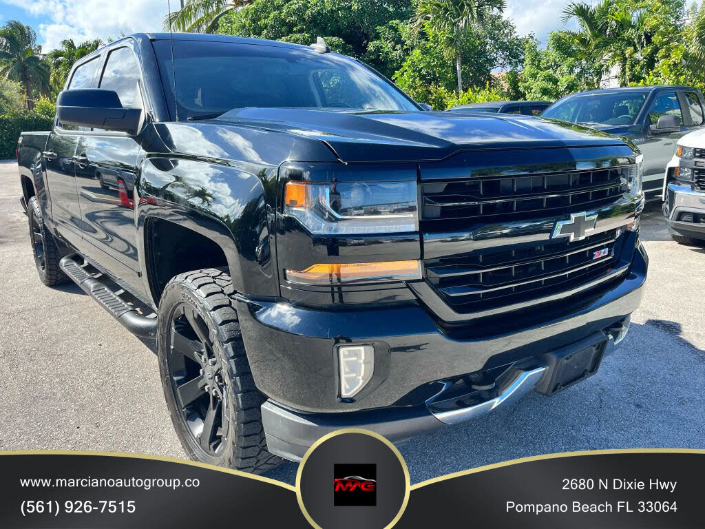 2017 Chevrolet Silverado 1500 LT Z71 Crew Cab 4WD