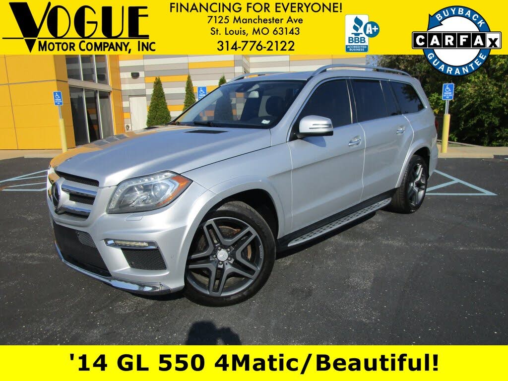 2014 Mercedes-Benz GL-Class GL 550 4MATIC