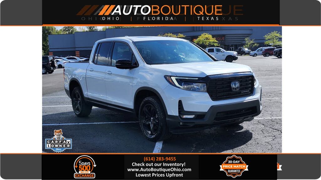 2022 Honda Ridgeline Black Edition AWD