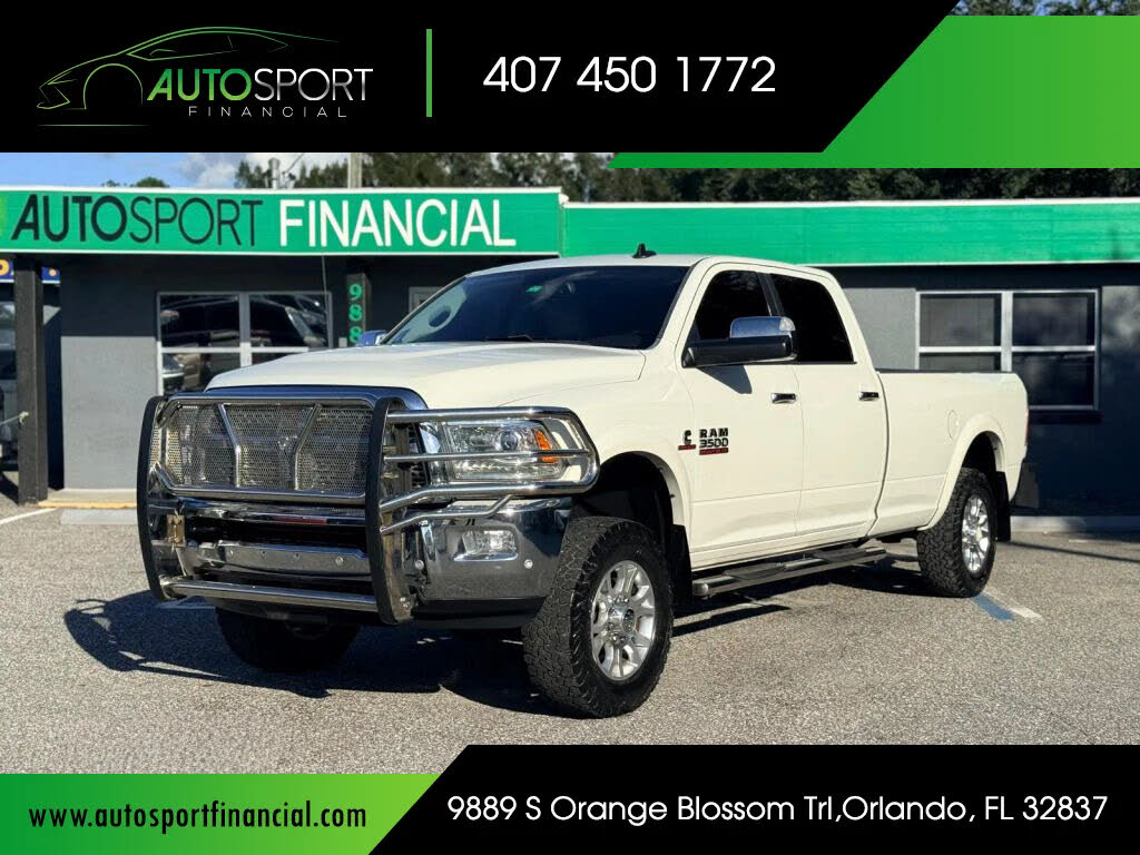 2016 RAM 3500 Laramie Crew Cab LB 4WD