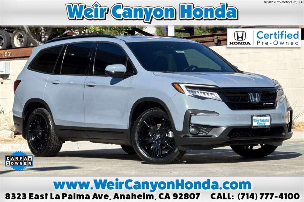 2022 Honda Pilot Black Edition AWD