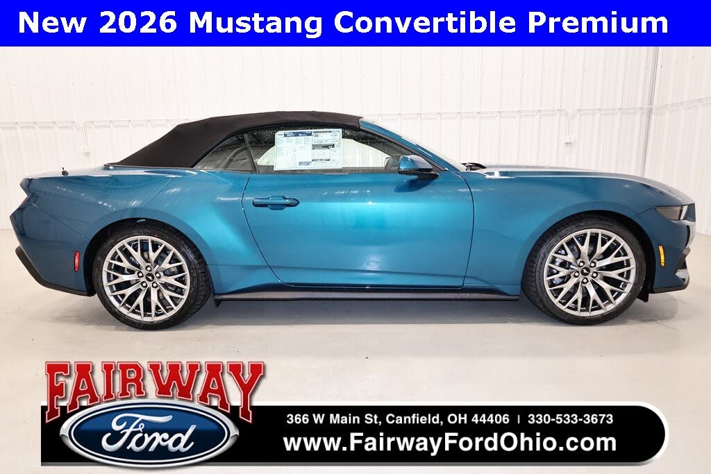 2026 Ford Mustang EcoBoost Premium Convertible RWD