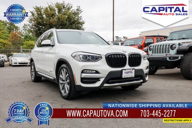 2018 BMW X3 xDrive30i AWD