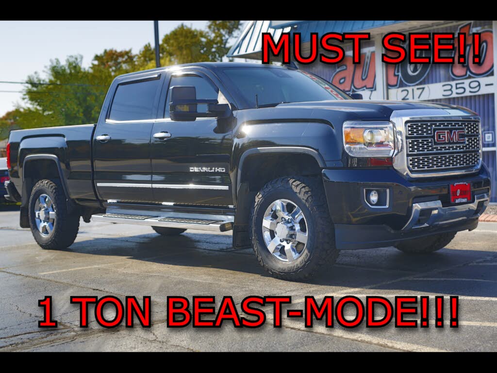 2018 GMC Sierra 3500HD Denali Crew Cab LB DRW 4WD
