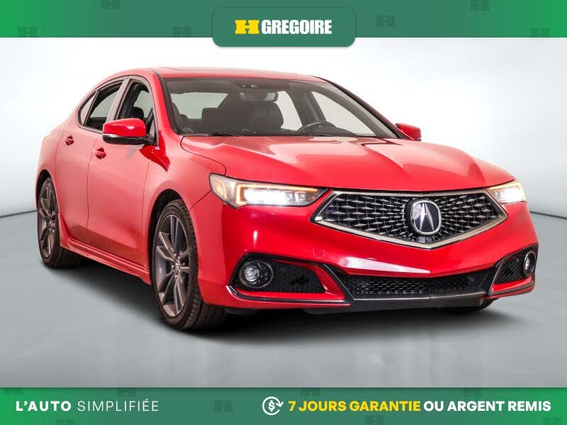 2018 Acura TLX FWD with Technology and A-Spec Package
