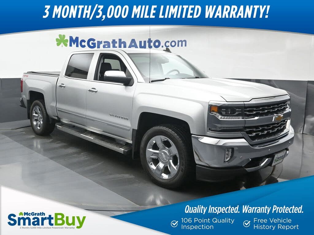 2018 Chevrolet Silverado 1500 LTZ Crew Cab 4WD