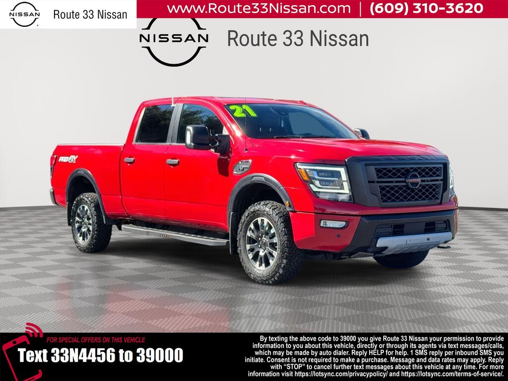 2021 Nissan Titan XD PRO-4X Crew Cab 4WD