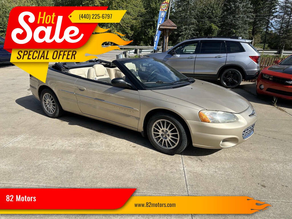 2001 Chrysler Sebring Limited Convertible FWD