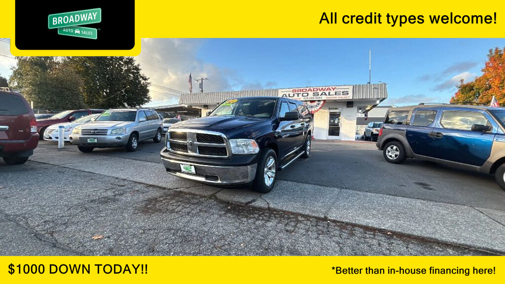 2012 RAM 1500 ST Crew Cab 4WD