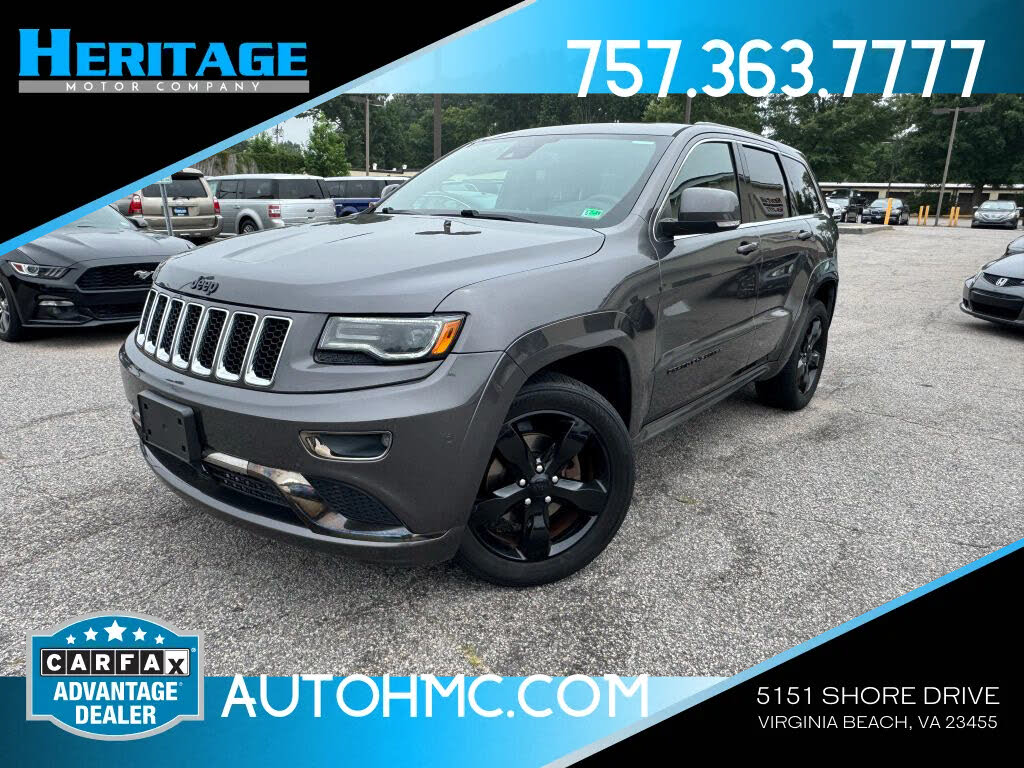 2016 Jeep Grand Cherokee High Altitude 4WD