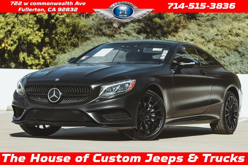 2016 Mercedes-Benz S-Class Coupe S 550 4MATIC