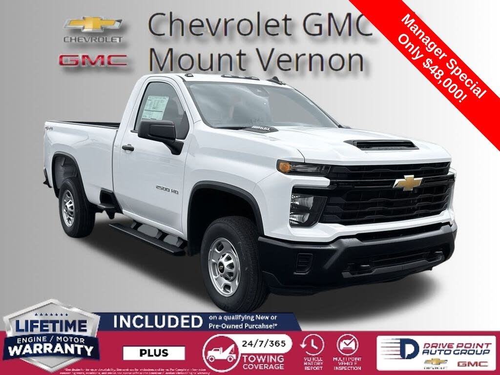 2025 Chevrolet Silverado 2500HD Work Truck Regular Cab LB 4WD
