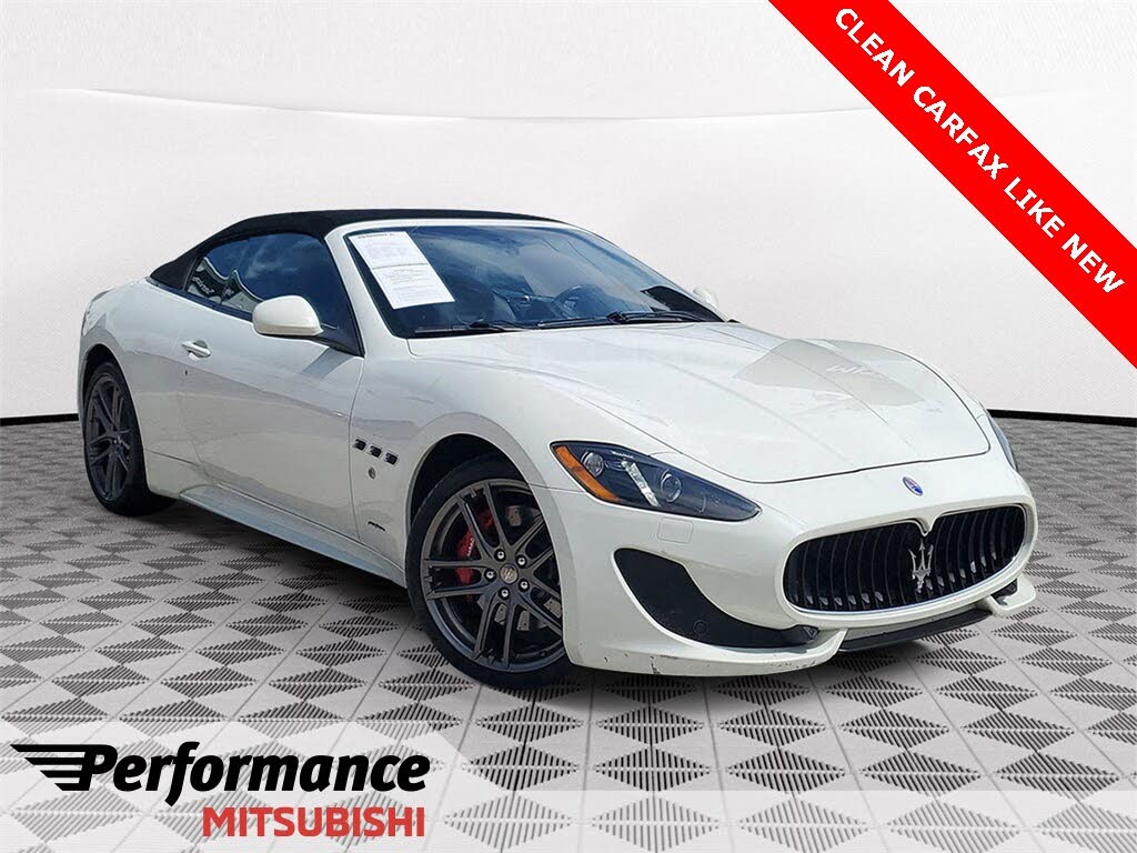 2016 Maserati GranTurismo Sport Convertible