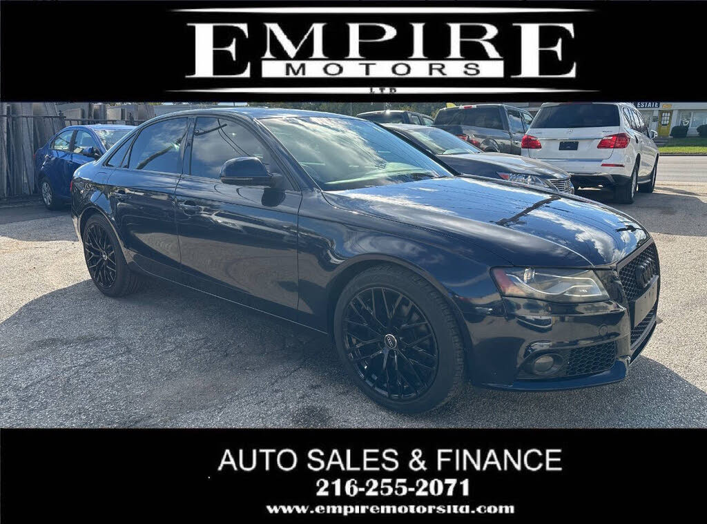 2009 Audi A4 2.0T quattro Premium Plus Sedan AWD