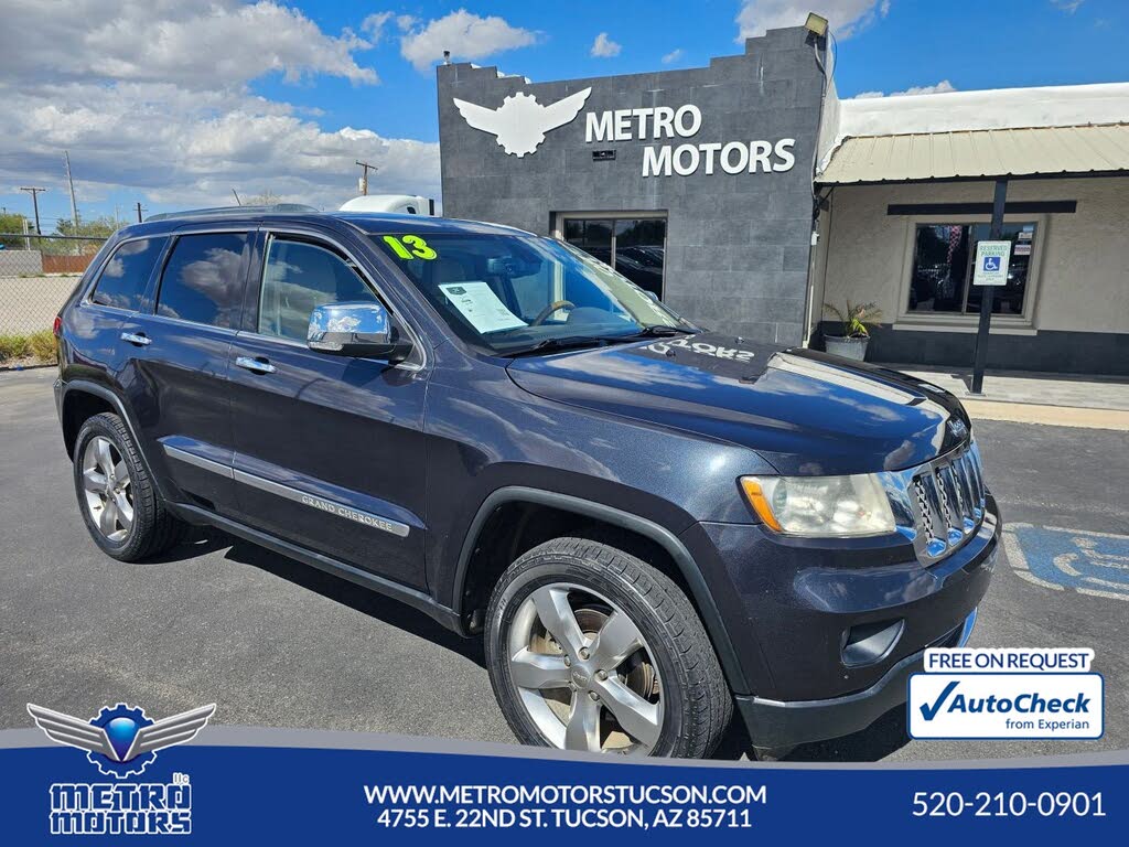 2013 Jeep Grand Cherokee Overland 4WD