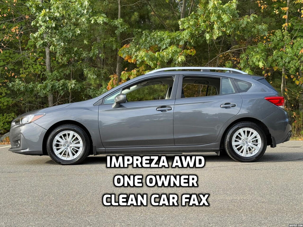 2018 Subaru Impreza 2.0i Premium Hatchback AWD