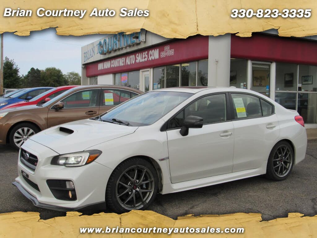 2016 Subaru WRX STI Limited with Low Profile Spoiler