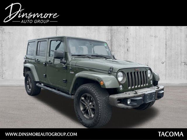 2016 Jeep Wrangler Unlimited Sahara 75th Anniversary 4WD