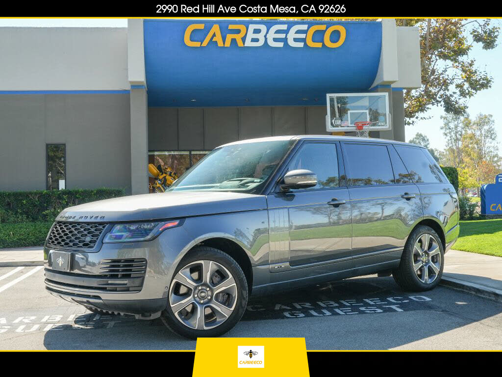 2019 Land Rover Range Rover V8 Supercharged LWB 4WD